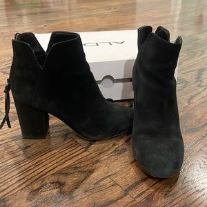 Aldo Black Booties